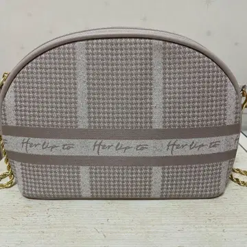 Jacquard Chain Pochette Herlipto
