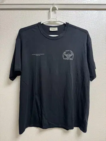 VANQUISH 블랙 T셔츠 XXL