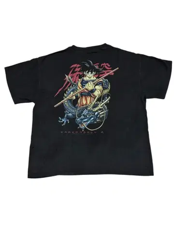 90s 드래곤볼 Z 셔츠 손오공