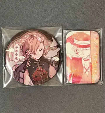 문호 스트레이독스 문스토 캔뱃지 나카하라 츄야 원작 그림 텐분 카도카와