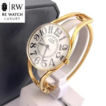 7-4805 NNE KLEIN II AL21 아날로그 손목시계 골드