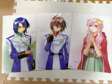 기동전사 건담 SEED DESTINY 미니 포스터 아스란 키라 라크스