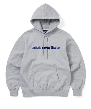 thisisneverthat 네바자 후드티 그레이