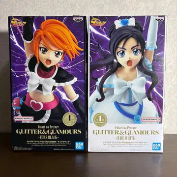 두 사람은 프리큐어 피규어 큐어 화이트 큐어 블랙 2체 세트