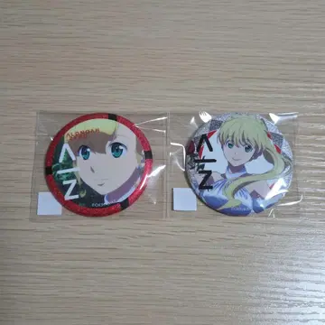 최애찬양 알도노아 제로 복권 캔뱃지 아세이람 2종