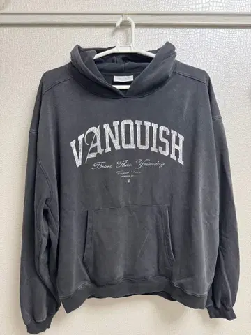 VANQUISH 그레이 XXL 후드티&하의