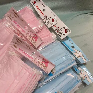 헬로키티 마이멜로디 시나모롤 마스크 10개입 6