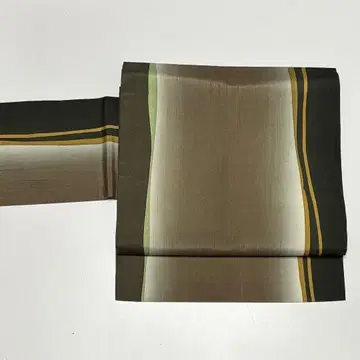 나고야 오비 아카기츠무기 순수 실크 유젠 염색 중고 캐주얼 so161