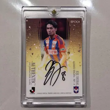 EPOCH 2025 J리그 알비렉스 니가타 시라이 에이지 사인 카드