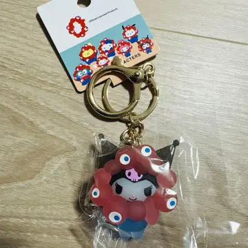 먀쿠먀쿠 변신 산리오 클리어 키링 쿠로미