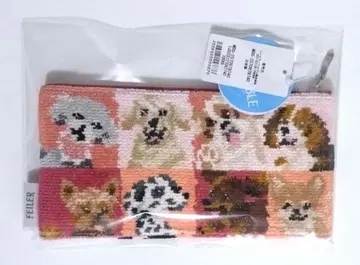 페이러 [ 룩! 마이 도그 플랫 파우치 ]