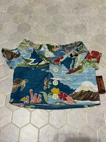 더피 아라우니 리조트 하와이 알로하 셔츠 의류 디즈니