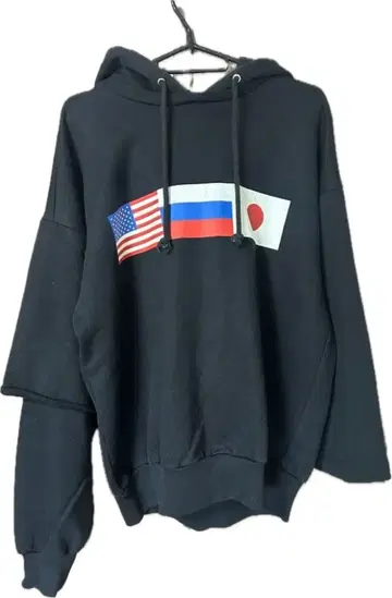 고샤 루브친스키 국기 후드티