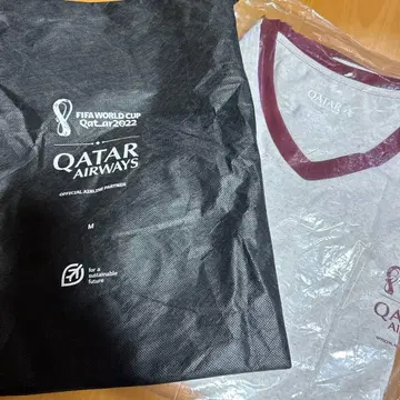 [미사용 새상품] 카타르 항공 FIFA WORLD CUP 2022 룸웨어