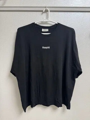 Vanquish 블랙 T셔츠 XXL
