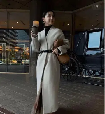 Ameri UND PLUMP SLEEVE BELTED COAT