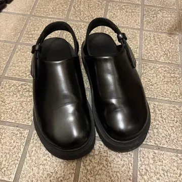 유니클로 클로그 샌들 블랙 UNIQLO:C M 사이즈