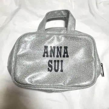 ANNA SUI 뉴이어 키트 메이크 파우치 실버 키라키라