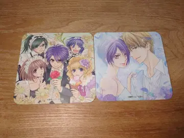 회장님은 메이드! 카페 한정판 코스터 세트 이케부쿠로 한정 후지와라 히로