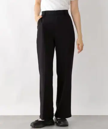 LEPSIM 잘 늘어나는 슬랙스 팬츠 블랙