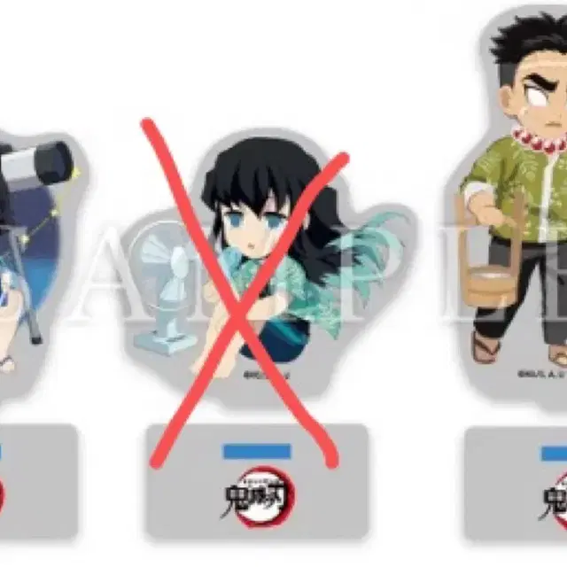 귀칼 이구로 / 교메이 여름방학 아크릴 스탠드