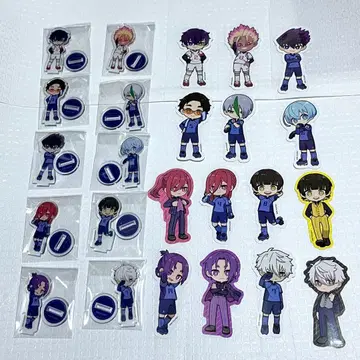 블루 록 아크릴 스탠드 다이컷 씰