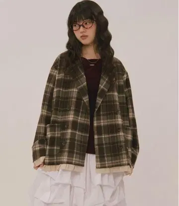 loin nuit 프릴 레이어드 디자인 자켓