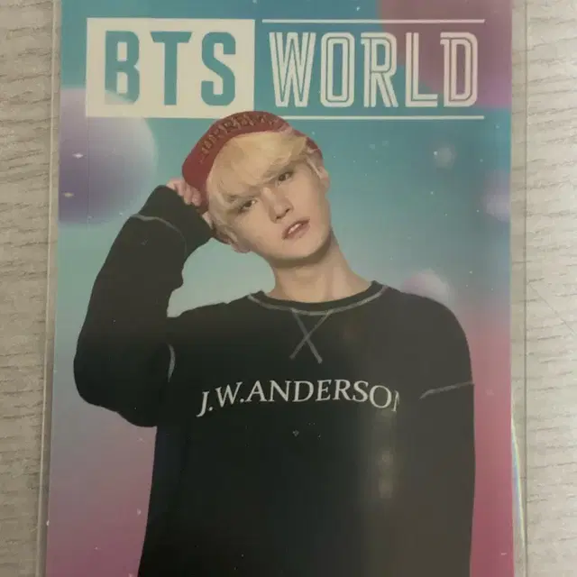 방탄 비월 bts world 슈가 민윤기 네임택 포카