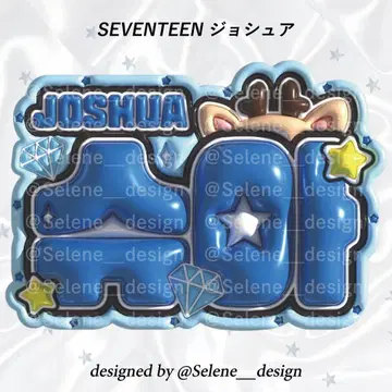 [ 당일 발송 ] SEVENTEEN 세부치 조슈아 네임보드 네무보