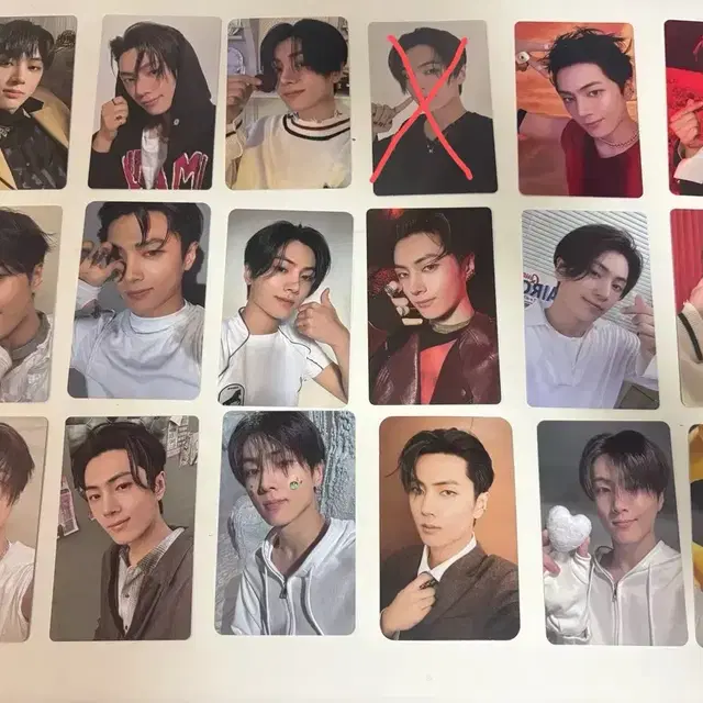 17장 일괄)엔하이픈 제이 포토카드 앨범 언톨드 디자이어 데이드림