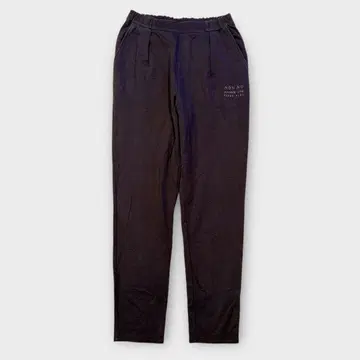 PAPAS non no ( F ) 하의 팬츠 맨투맨 허리밴딩 네이비