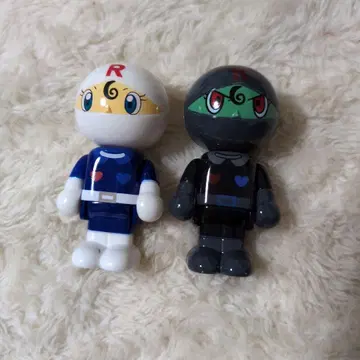 호빵맨 초기 블록 라보 인형 블랙 롤빵나 롤빵나