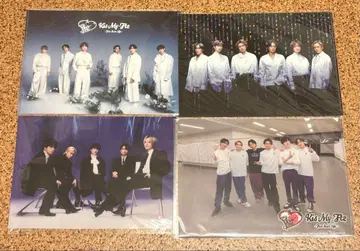 키스마이 클리어 파일 특전 파일 4장 세트