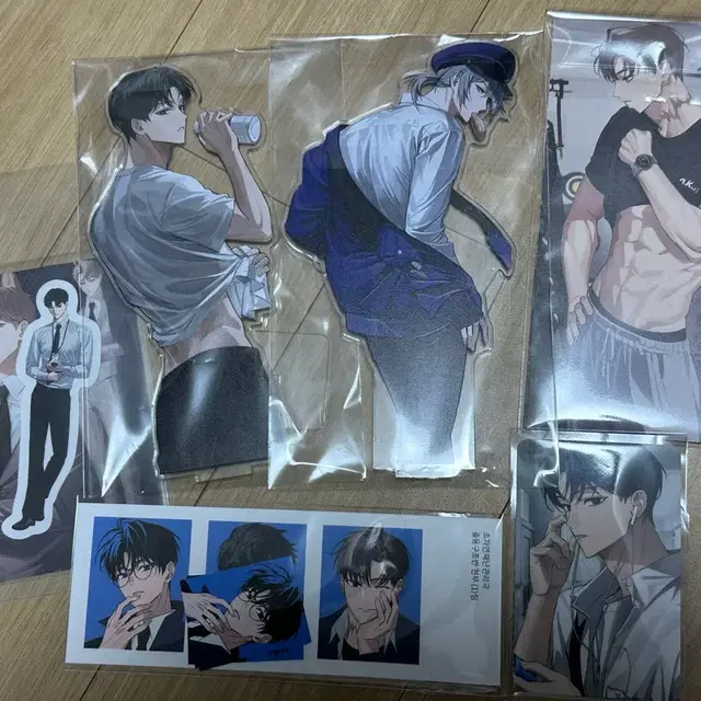 괴담출근 괴출 무뭉님 통판 비공식 아크릴스탠드 포카 엽서