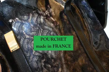 *POURCHET* 블랙 레이스 숄더백