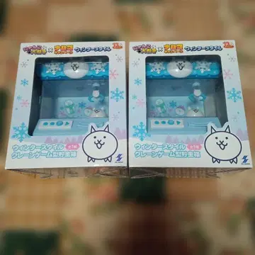 냥코 대전쟁 뽑기 게임형 저금통 윈터 스타일 남코 한정판