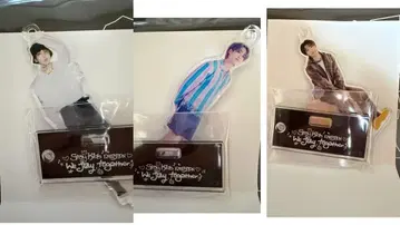 Stray Kids 전시회 미니 아크릴 스탠드 참 한 3종