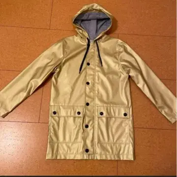 미착용 컨디션 최상 푸치바토 루즈핏 요트 후드티 레인코트 골드