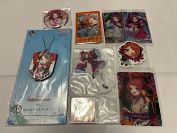 학원 아이돌 마스터 학마스 하나미 사키 제일복권 카드 스티커