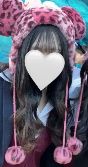 한정판 가격 인하 미니 레오파드 무늬 팬 캡