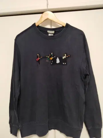 크리프하이프 유령실격 사수 맨투맨 네이비 L