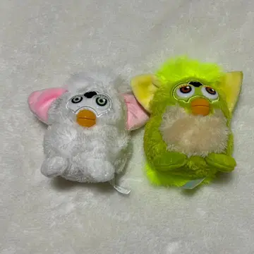 레트로 퍼비 봉제 인형 마스코트 2종류