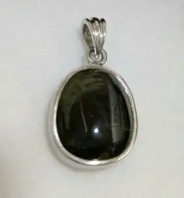 몰다바이트 실버925 펜던트 헤드