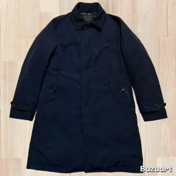 새상품급 나노 유니버스 니시카와 다운 스텐카라 코트 네이비 다운 깃털