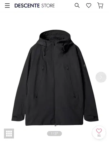 DESCENTE 고어텍스 클레어 L