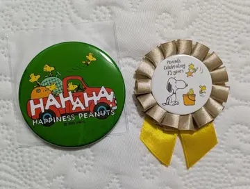 [PEANUTS] 우드스탁 캔 거울 캔뱃지