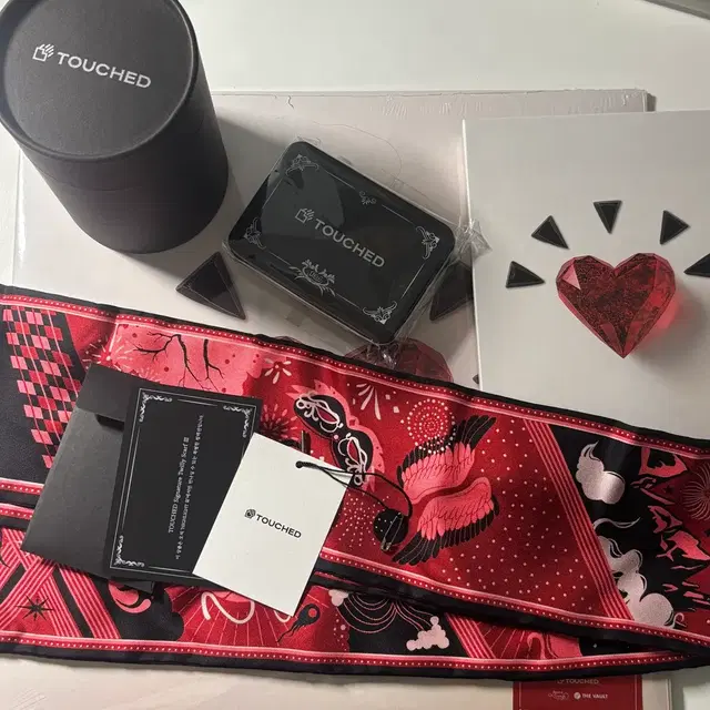 일괄) 터치드 하라삼 스카프 새거, 레드시그널 lp, 앨범, 포카