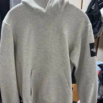 THE NORTH FACE 그레이 후드티 S사이즈
