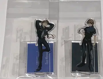 신 기동전사 건담 W 듀오 맥스웰 연결 아크릴 스탠드