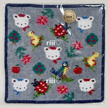 손수건 FEILER 페이러 하이디 파밀리아 헤임 네이비